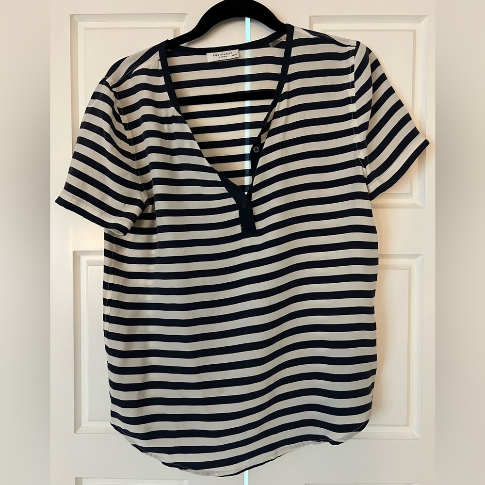 Equipment Silk Top